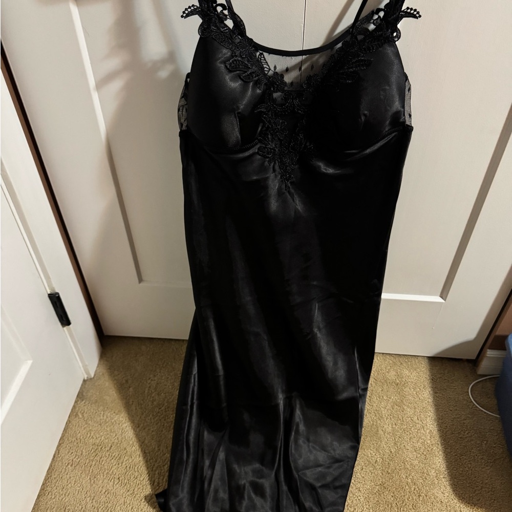 Black Lace Nightgown